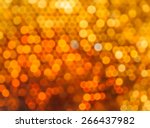 Bokeh Background From Bee Hive