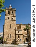 Small photo of Villanova de la Serena, Spain - 26 June 2022: Bell tower of the Church of Villanova de la Serena (Spain)