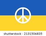ukraine flag. ukraine's... | Shutterstock .eps vector #2131506835