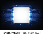 abstract futuristic high... | Shutterstock .eps vector #1034104462