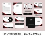 corporate identity set.... | Shutterstock .eps vector #1676259538