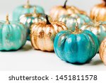 Trendy Halloween Shiny Decorative Pumpkins