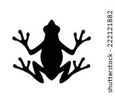 Silhouette Of A Frog