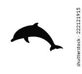 Silhouette Of A Dolphin