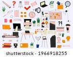 vector element workspace and... | Shutterstock .eps vector #1966918255