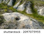 groundhog burrow in vivo.... | Shutterstock . vector #2097075955