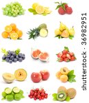 fruit collection | Shutterstock . vector #36982951
