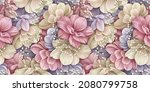 Floral Background  Seamless...