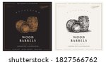 Wood Barrels Cask Vintage Retro ...