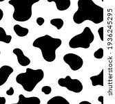 Cow Texture Pattern. Animal...
