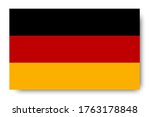 german flag of germany. vector... | Shutterstock .eps vector #1763178848