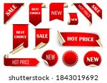 vector tags of sales  discounts.... | Shutterstock .eps vector #1843019692