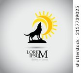 Wolf Roars Vector Logo Design...