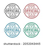 Rubber Stamp Official Icon...