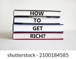 How To Get Rich Symbol. Books...