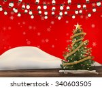 3d rendered christmas... | Shutterstock . vector #340603505