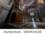 Small photo of A minbar is placed into Chora Museum, or Kariye, following a presidential edict to convert the celebrated Byzantine building into a mosque in Istanbul, Turkey, October 9, 2020