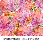 Colorful Watercolor Floral...