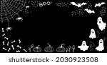halloween background. pumpkins  ... | Shutterstock .eps vector #2030923508