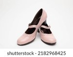 Studio Photo Of A Pair Of Pink...