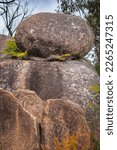 Granite boulders on top of each other in Queensland