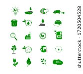  collection of eco icons.... | Shutterstock .eps vector #1720504528