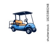 Golf Cart Illustration Vector...