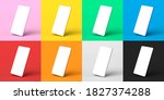 colorful smartphone mockup... | Shutterstock . vector #1827374288