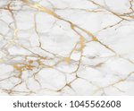 marble with golden texture... | Shutterstock .eps vector #1045562608