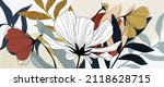 floral and botanical in line... | Shutterstock .eps vector #2118628715
