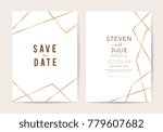luxury wedding invitation cards ... | Shutterstock .eps vector #779607682
