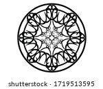 symbol floral texture high... | Shutterstock .eps vector #1719513595