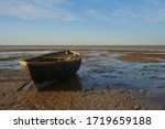 Old Wooden Fishing Boat On...