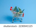 Shopping Cart Miniature With...