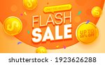 flash sale discount banner... | Shutterstock .eps vector #1923626288