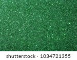 Green Background With Sparkles...