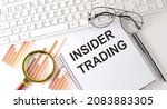 Insider Trading Text Written On ...