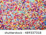 Festive background of confetti