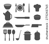 cooking icons | Shutterstock .eps vector #275243765