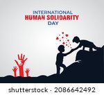 international human solidarity... | Shutterstock .eps vector #2086642492