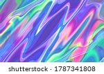 colorfull wave technology... | Shutterstock .eps vector #1787341808