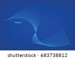 blue abstract modern line  text ... | Shutterstock .eps vector #683738812