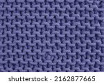 Small photo of super chunky knitted background. Knitted structure. Very peri