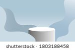 realistic podium  pedestal ... | Shutterstock .eps vector #1803188458