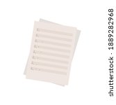 Sheet Music Page. Handwritten...