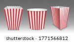 Striped Bucket For Popcorn ...