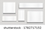 white fabric tags different... | Shutterstock .eps vector #1782717152