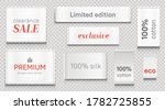 cloth labels for apparel ... | Shutterstock .eps vector #1782725855
