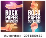 rock  paper  scissors posters... | Shutterstock .eps vector #2051800682