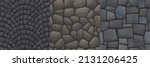 game texture stones  pebbles ... | Shutterstock .eps vector #2131206425